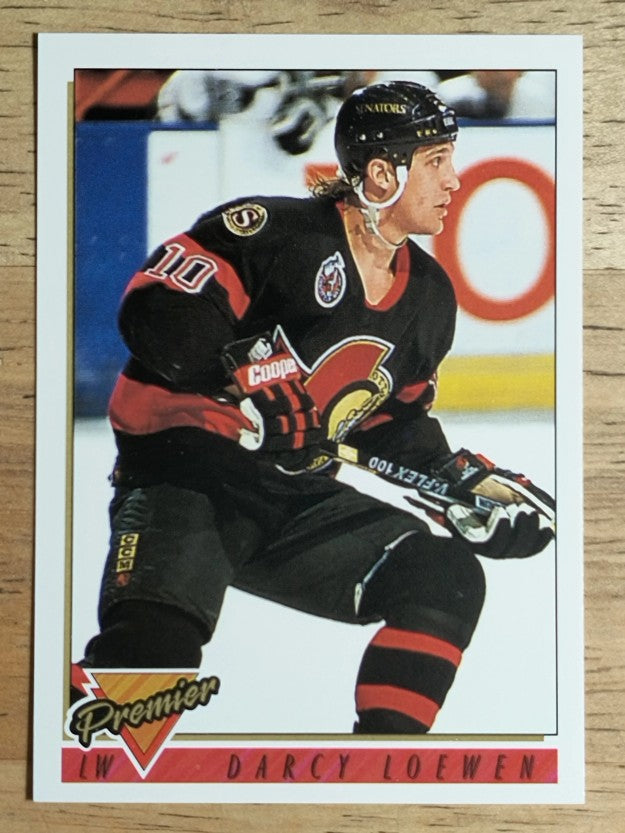 1993-94 Topps Premier #184 Darcy Loewen