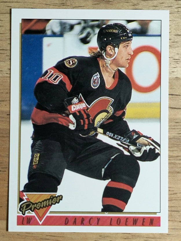 1993-94 Topps Premier #184 Darcy Loewen
