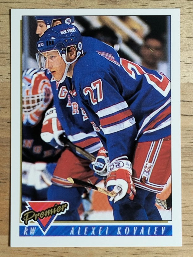 1993-94 Topps Premier #187 Alexei Kovalev