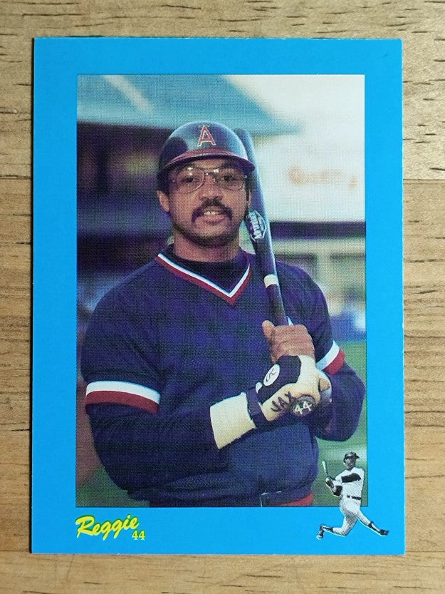 1984 Galasso Reggie Jackson Mini #19 Reggie Jackson/Reggie An Angel