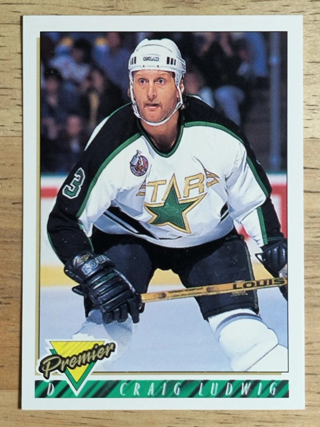 1993-94 Topps Premier #191 Craig Ludwig