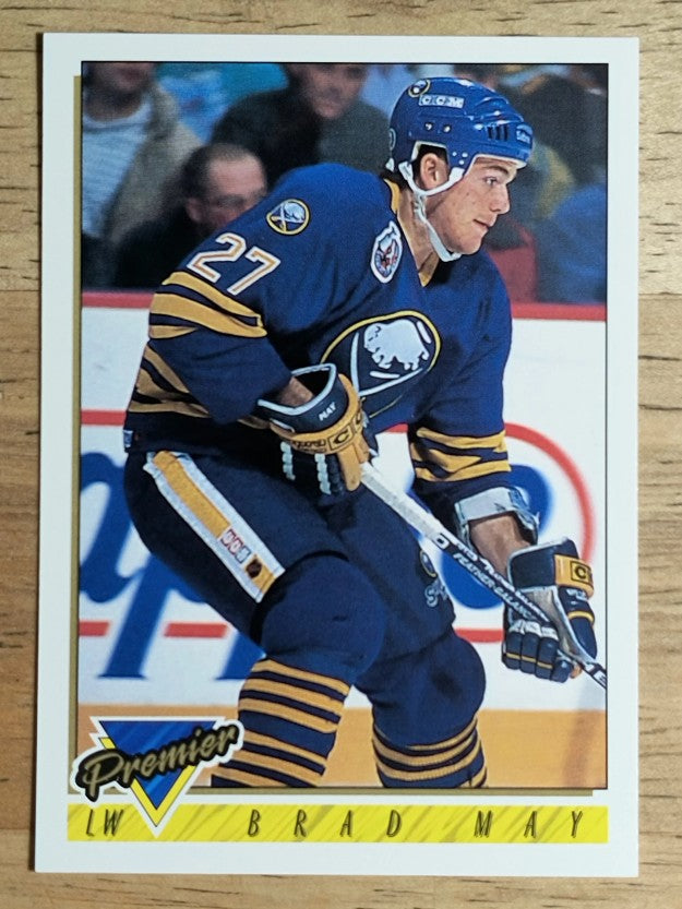 1993-94 Topps Premier #192 Brad May