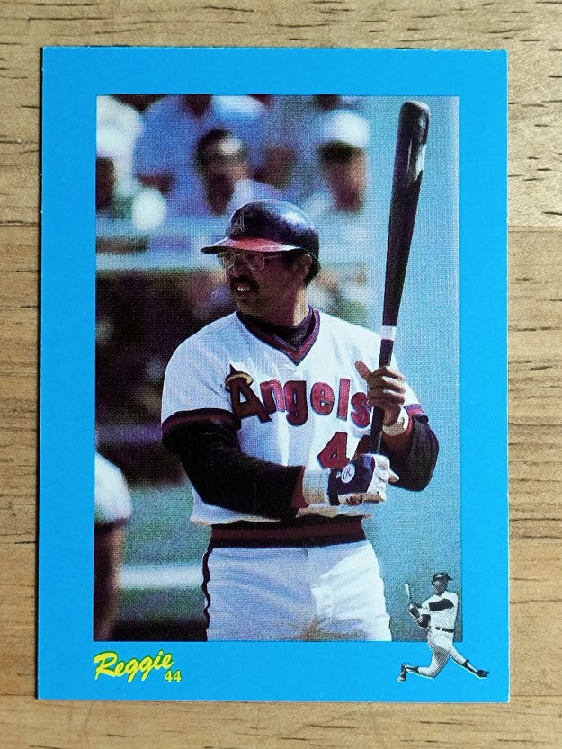 1984 Galasso Reggie Jackson Mini #18 Reggie Jackson/The End Of An Era