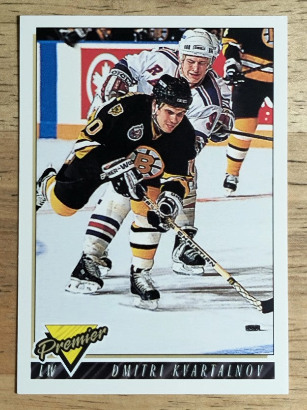 1993-94 Topps Premier #197 Dmitri Kvartalnov