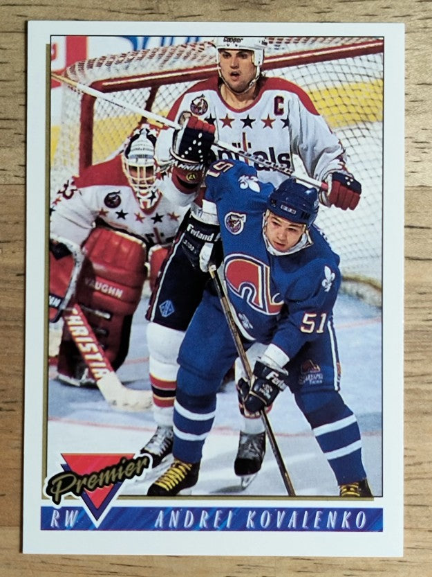1993-94 Topps Premier #198 Andrei Kovalenko