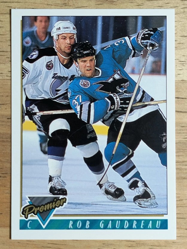 1993-94 Topps Premier #199 Rob Gaudreau RC