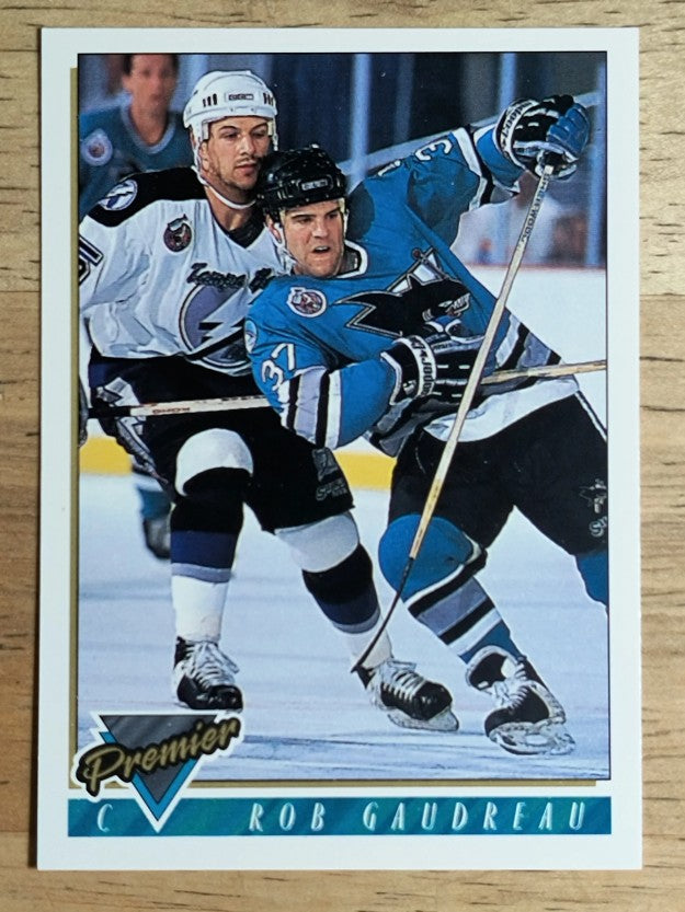 1993-94 Topps Premier #199 Rob Gaudreau RC