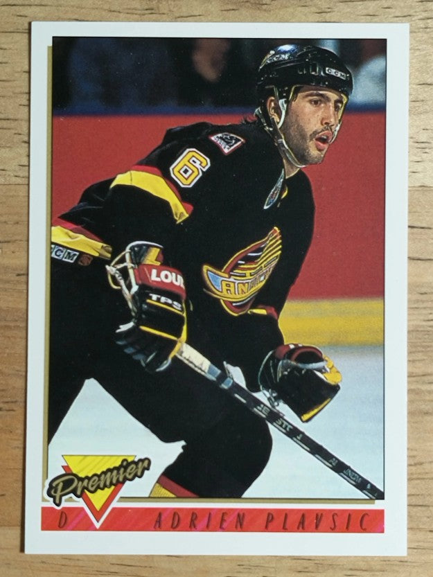 1993-94 Topps Premier #201 Adrien Plavsic
