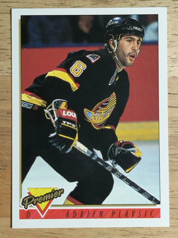1993-94 Topps Premier #201 Adrien Plavsic