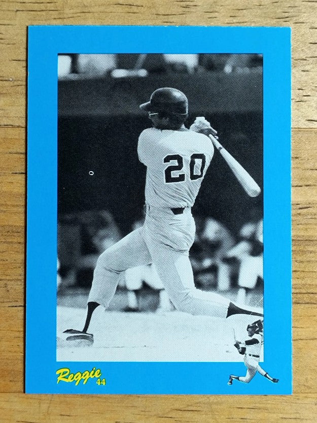 1984 Galasso Reggie Jackson Mini #14 Reggie Jackson/A Rare Photo