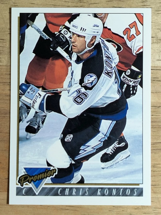 1993-94 Topps Premier #215 Chris Kontos