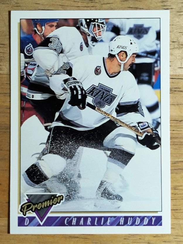 1993-94 Topps Premier #219 Charlie Huddy