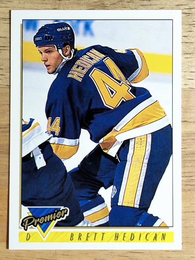 1993-94 Topps Premier #224 Bret Hedican