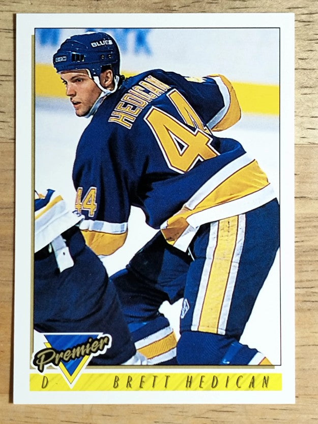 1993-94 Topps Premier #224 Bret Hedican