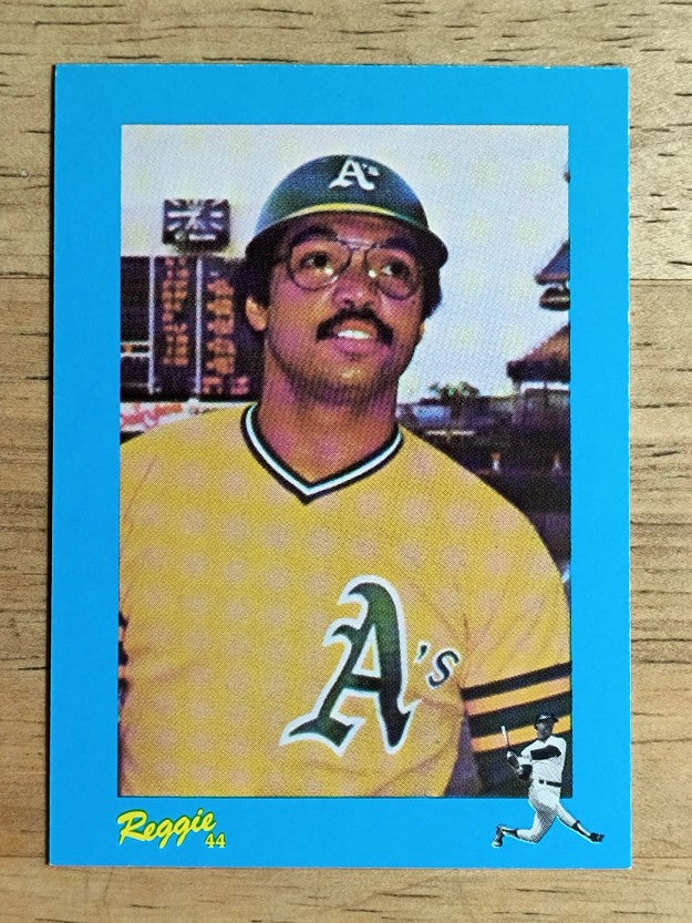 1984 Galasso Reggie Jackson Mini #12 Reggie Jackson/Reggie A Yankee