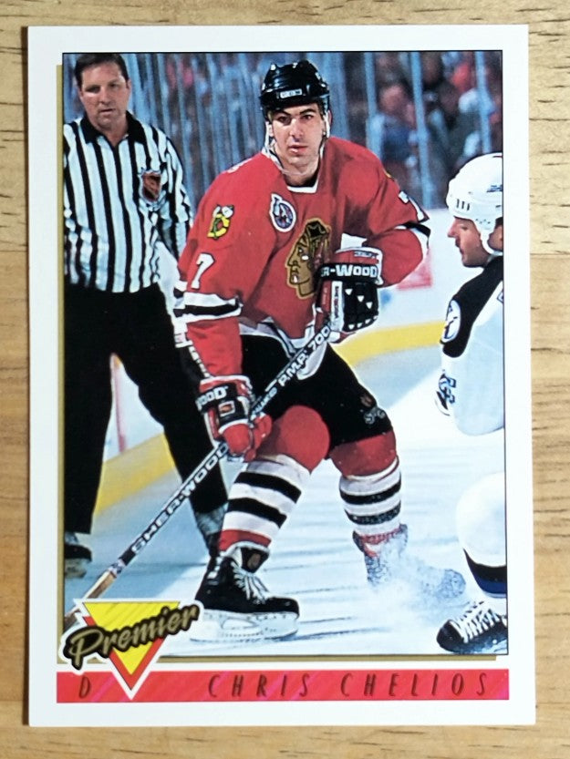 1993-94 Topps Premier #237 Chris Chelios