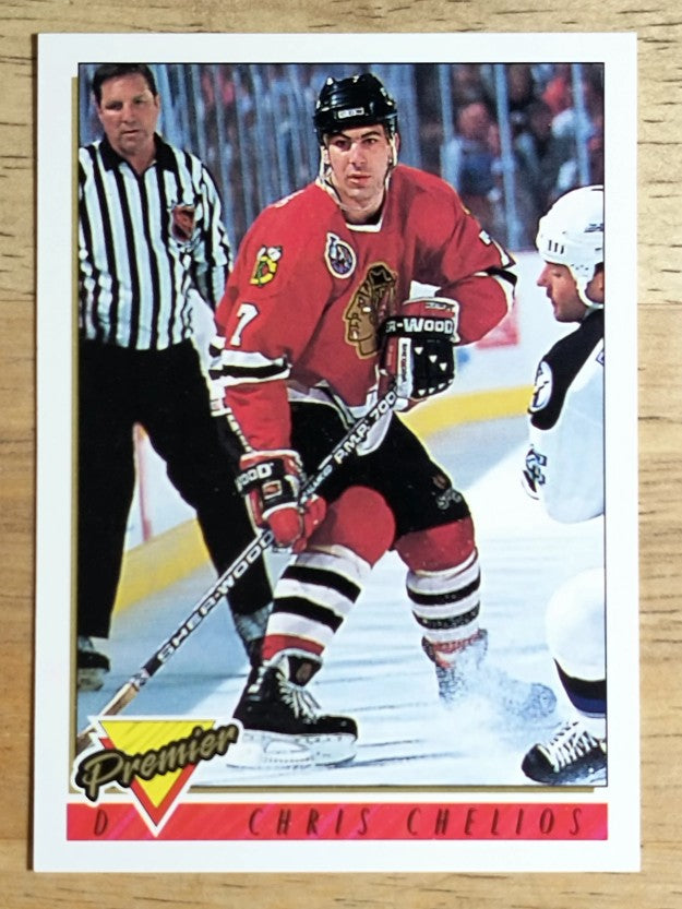 1993-94 Topps Premier #237 Chris Chelios