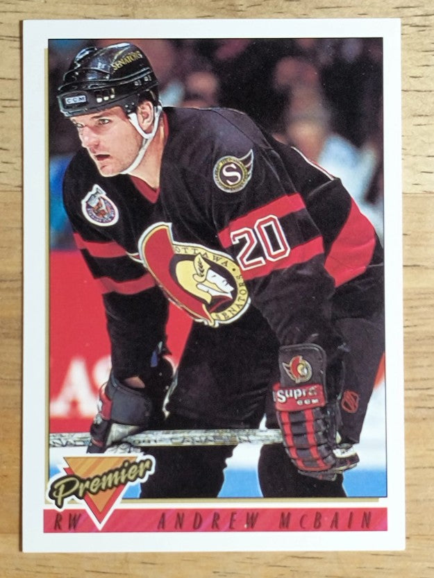 1993-94 Topps Premier #238 Andrew McBain
