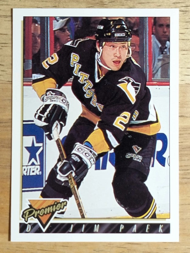 1993-94 Topps Premier #243 Jim Paek