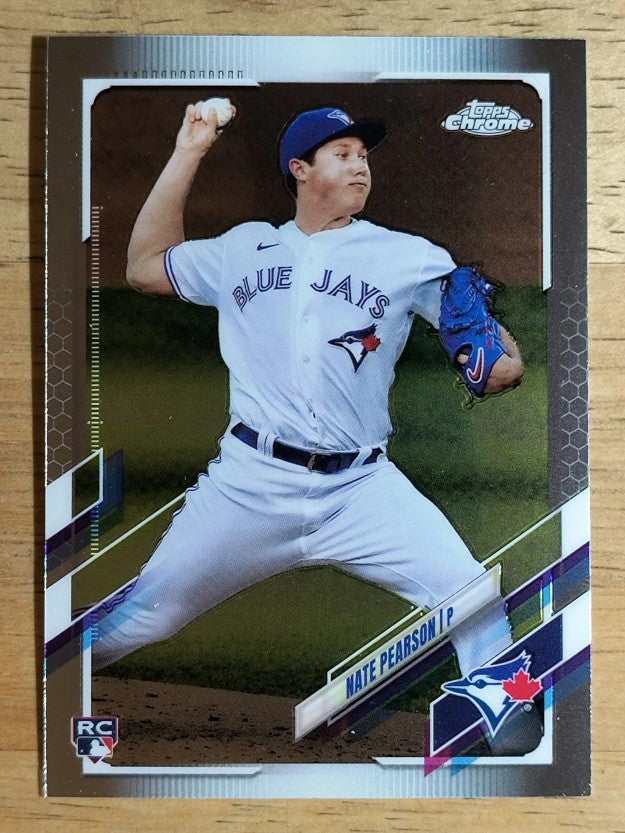 2021 Topps Chrome #136 Nate Pearson RC