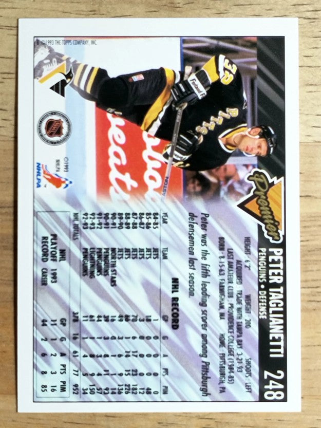 1993-94 Topps Premier #248 Peter Taglianetti