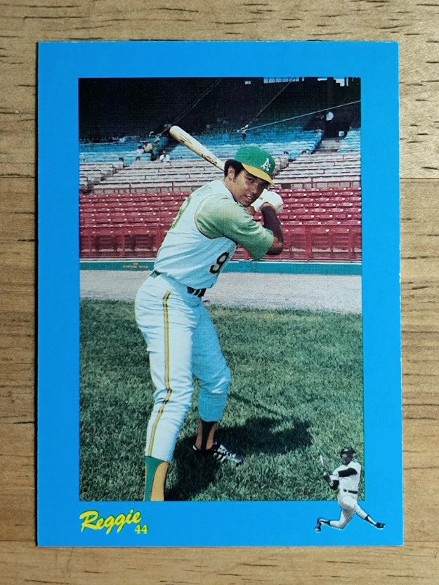 1984 Galasso Reggie Jackson Mini #9 Reggie Jackson/The Athletic Years