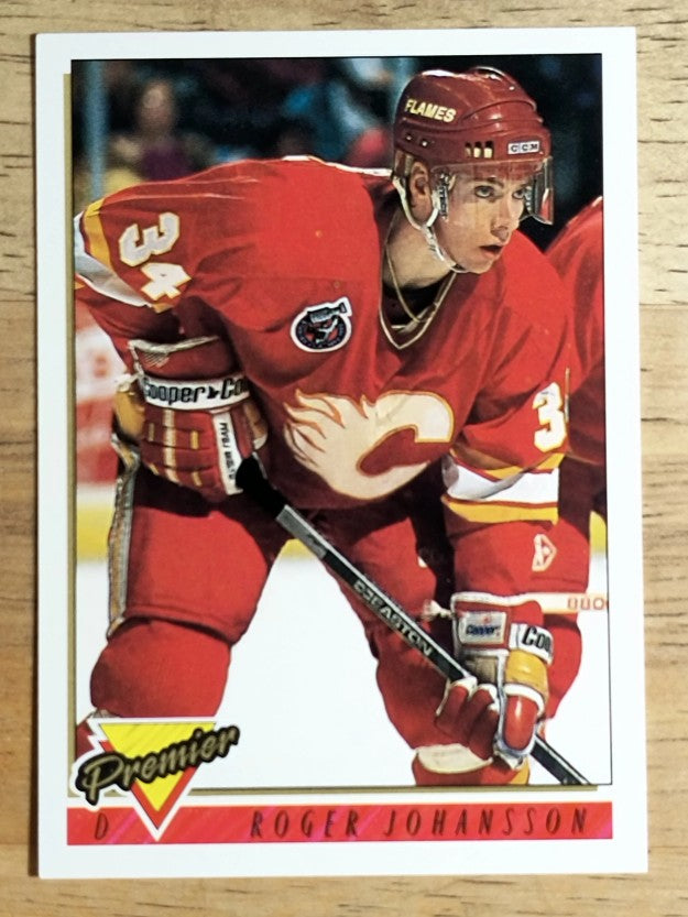 1993-94 Topps Premier #253 Roger Johansson