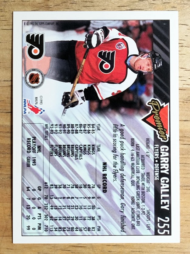 1993-94 Topps Premier #255 Garry Galley