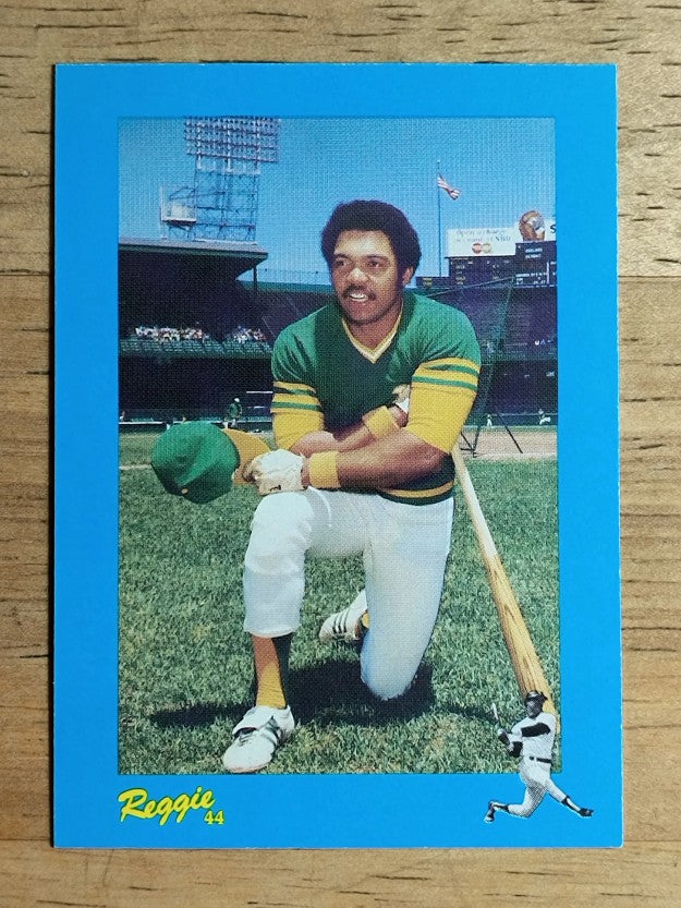 1984 Galasso Reggie Jackson Mini #7 Reggie Jackson/The Championship Years