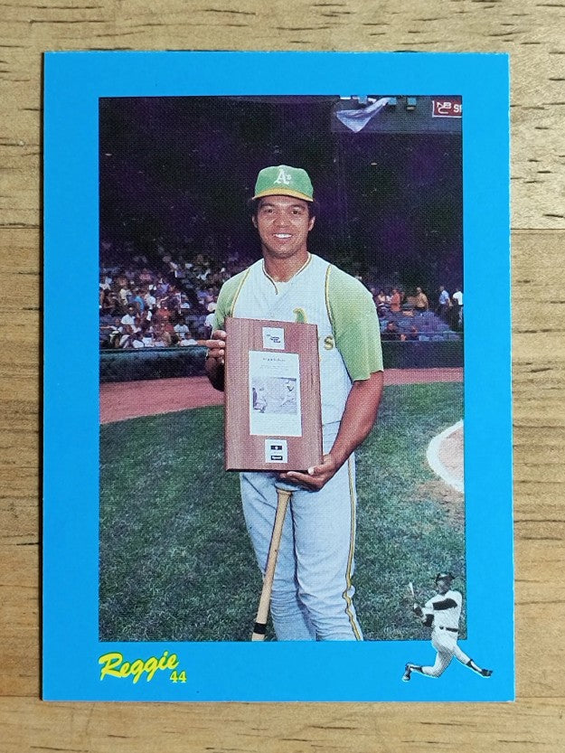1984 Galasso Reggie Jackson Mini #5 Reggie Jackson/Honors For Reggie