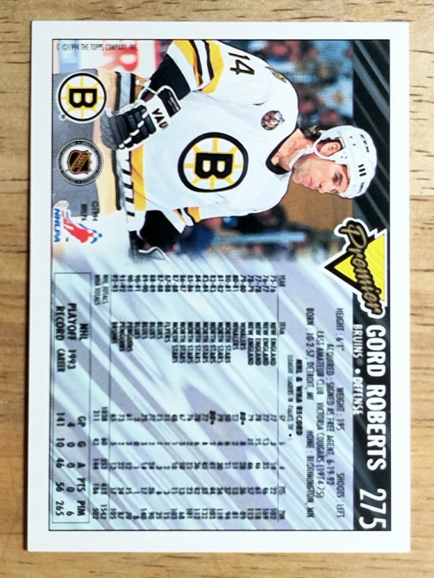 1993-94 Topps Premier #275 Gord Roberts