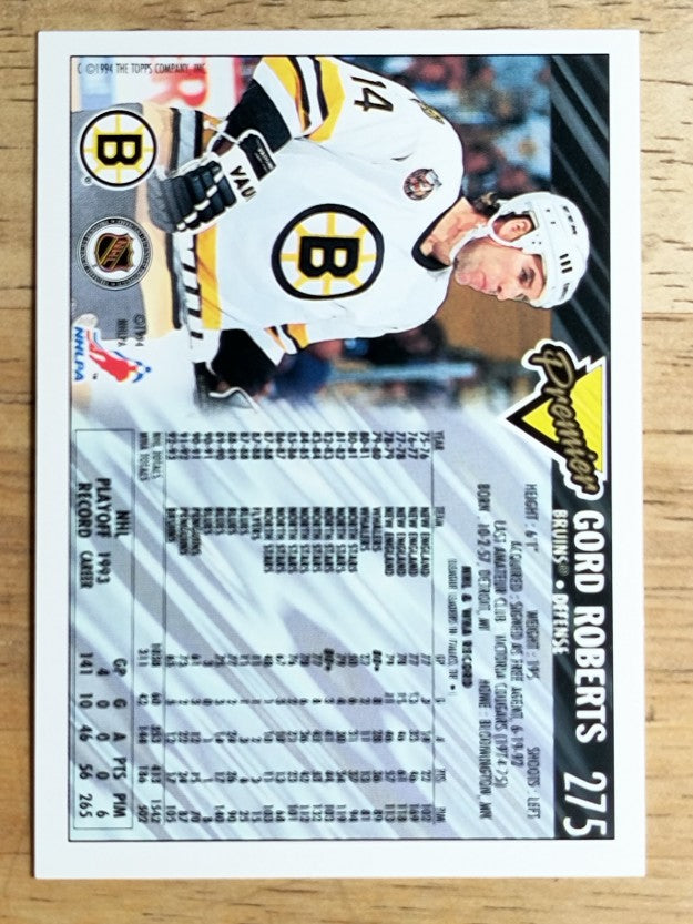 1993-94 Topps Premier #275 Gord Roberts