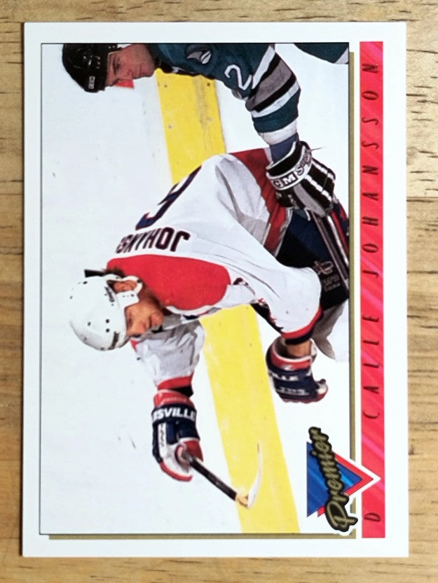 1993-94 Topps Premier #278 Calle Johansson