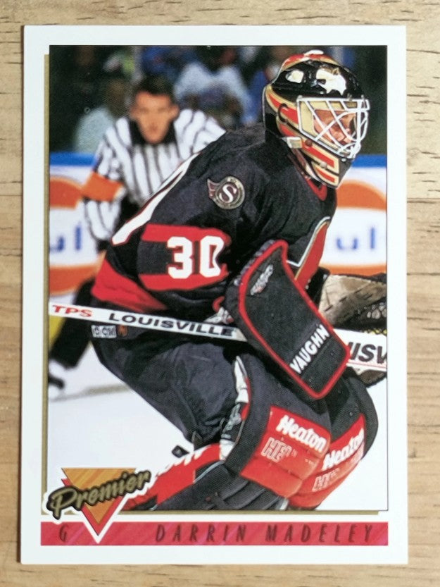 1993-94 Topps Premier #283 Darrin Madeley RC