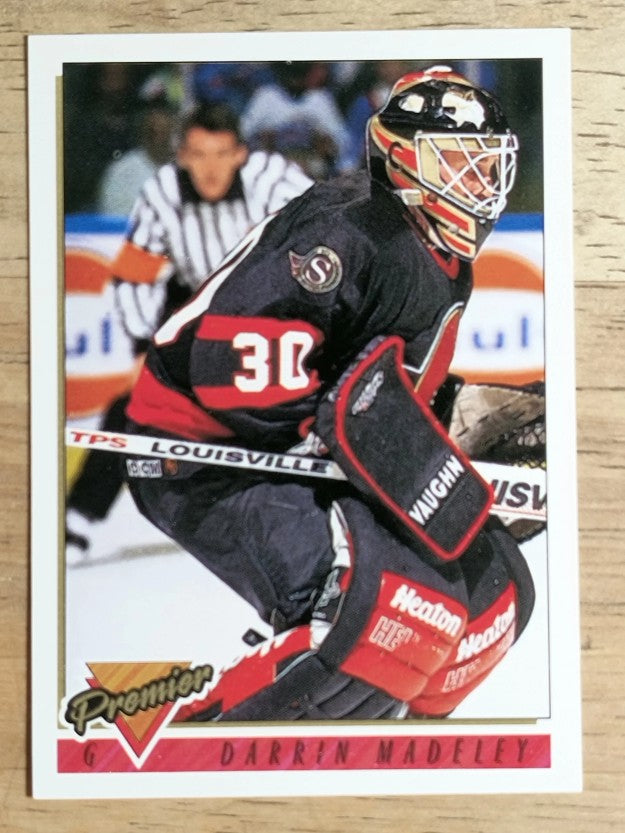 1993-94 Topps Premier #283 Darrin Madeley RC