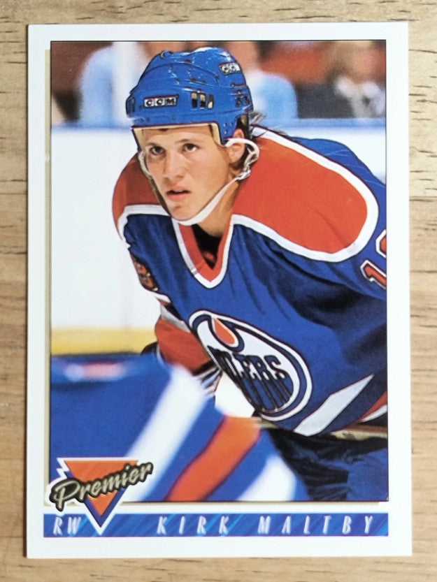 1993-94 Topps Premier #290 Kirk Maltby RC