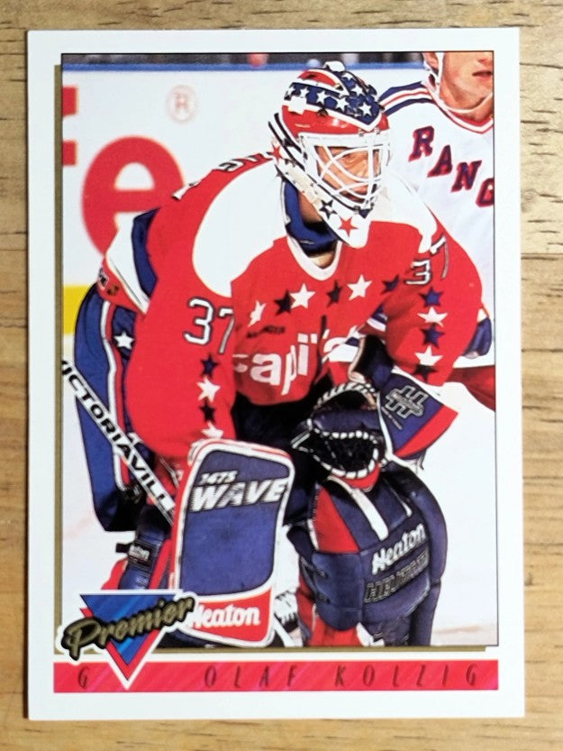 1993-94 Topps Premier #291 Olaf Kolzig