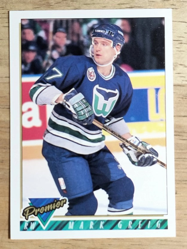 1993-94 Topps Premier #301 Mark Greig