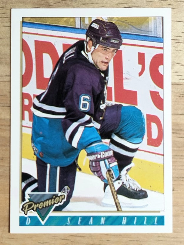 1993-94 Topps Premier #312 Sean Hill