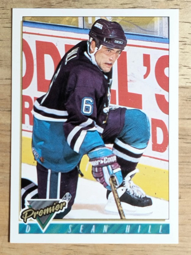 1993-94 Topps Premier #312 Sean Hill