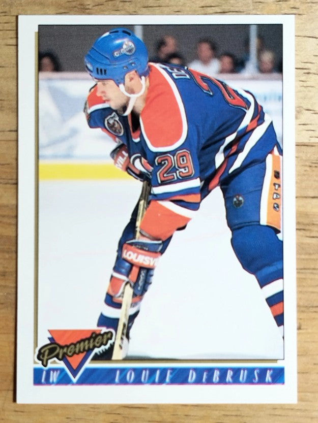 1993-94 Topps Premier #319 Louie DeBrusk