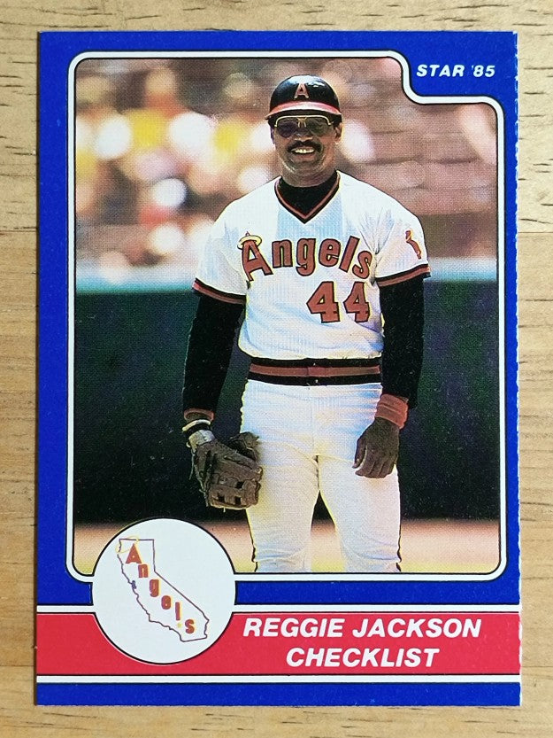 1985 Star Reggie Jackson #1 Reggie Jackson CL