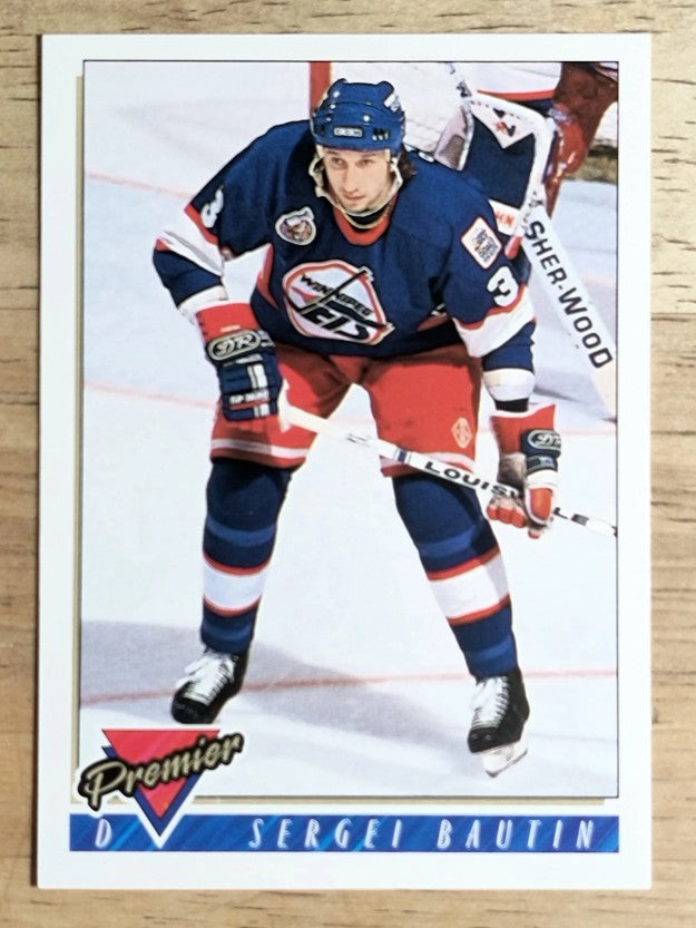 1993-94 Topps Premier #332 Sergei Bautin