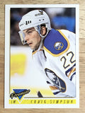 1993-94 Topps Premier #333 Craig Simpson