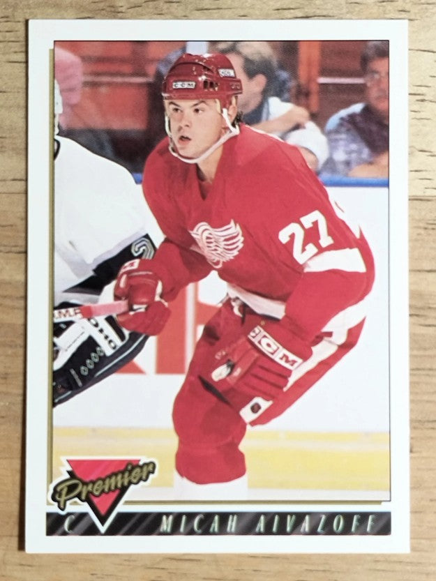 1993-94 Topps Premier #345 Micah Aivazoff RC