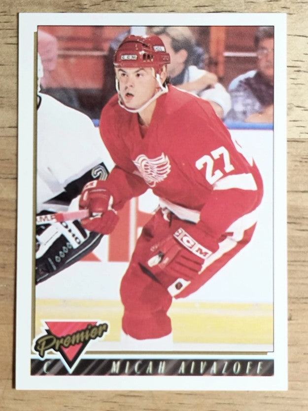 1993-94 Topps Premier #345 Micah Aivazoff RC