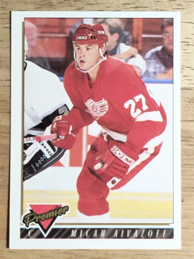 1993-94 Topps Premier #345 Micah Aivazoff RC