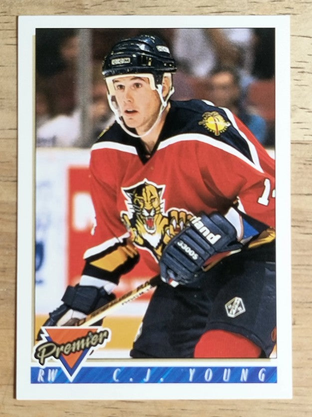 1993-94 Topps Premier #347 C.J. Young