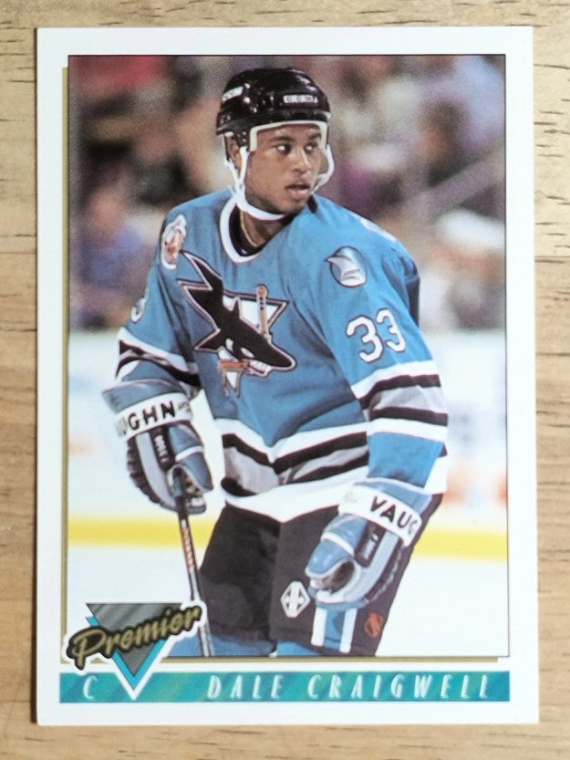 1993-94 Topps Premier #348 Dale Craigwell