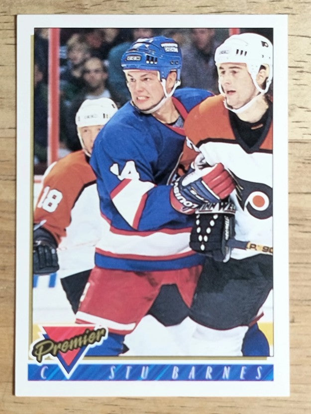 1993-94 Topps Premier #351 Stu Barnes